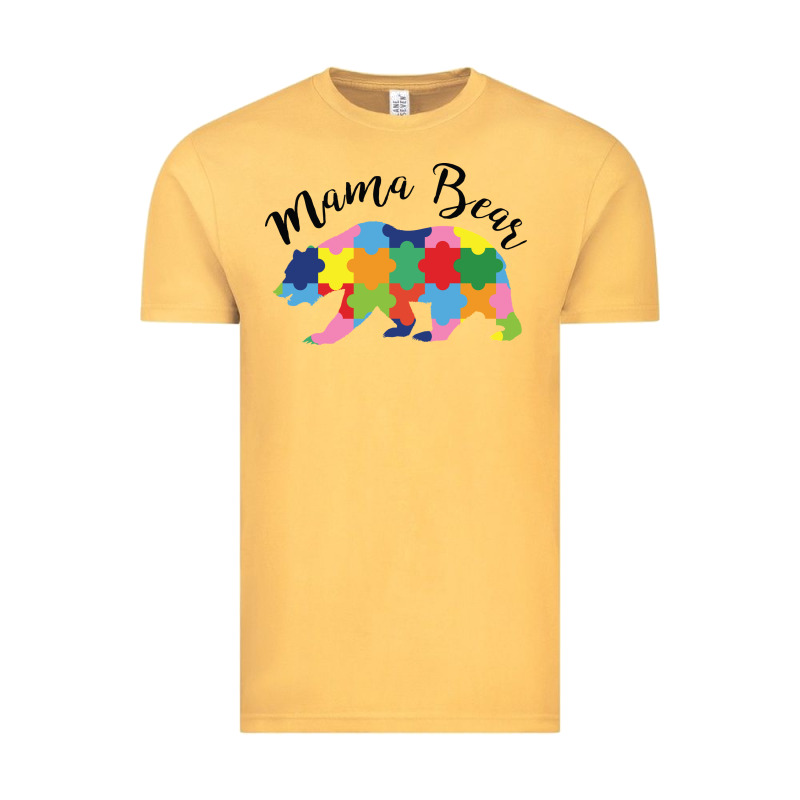 Mama Bear Vintage Tee by CowhideDigitalArt | Teevron