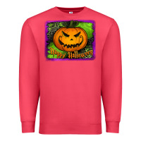 Cardinal happy halloween jack o' lantern pumpkin Premium Sweatshirt - Jasminsmagicworld