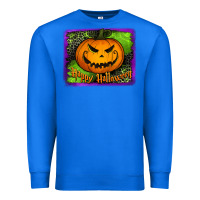 True Royal happy halloween jack o' lantern pumpkin Premium Sweatshirt - Jasminsmagicworld