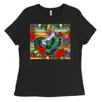 Black flamenco dancer tumbler Ladies Tee - BundleAndBundleShop