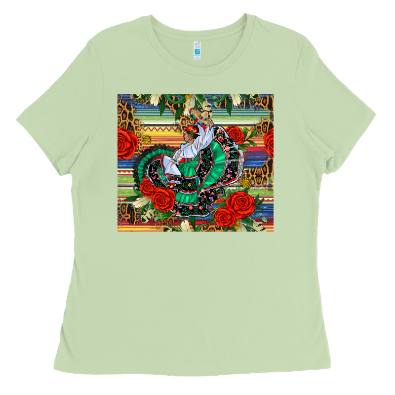 Flamenco Dancer Tumbler Ladies Tee by BundleAndBundleShop | Teevron