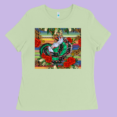 Flamenco Dancer Tumbler Ladies Tee Designed By Bundleandbundleshop