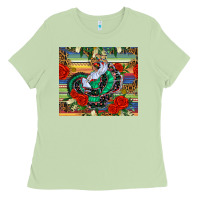 Matcha flamenco dancer tumbler Ladies Tee - BundleAndBundleShop