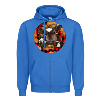 True Royal Christmas Baby Cow Zipper Hoodie - RanaPortraitStore