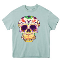 Arona Cinco de mayo skull Heavy Core Tee - FaDigitalArtStudio