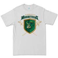 Dove Grey sioux city musketeers Premium Tee - DesigneFamous