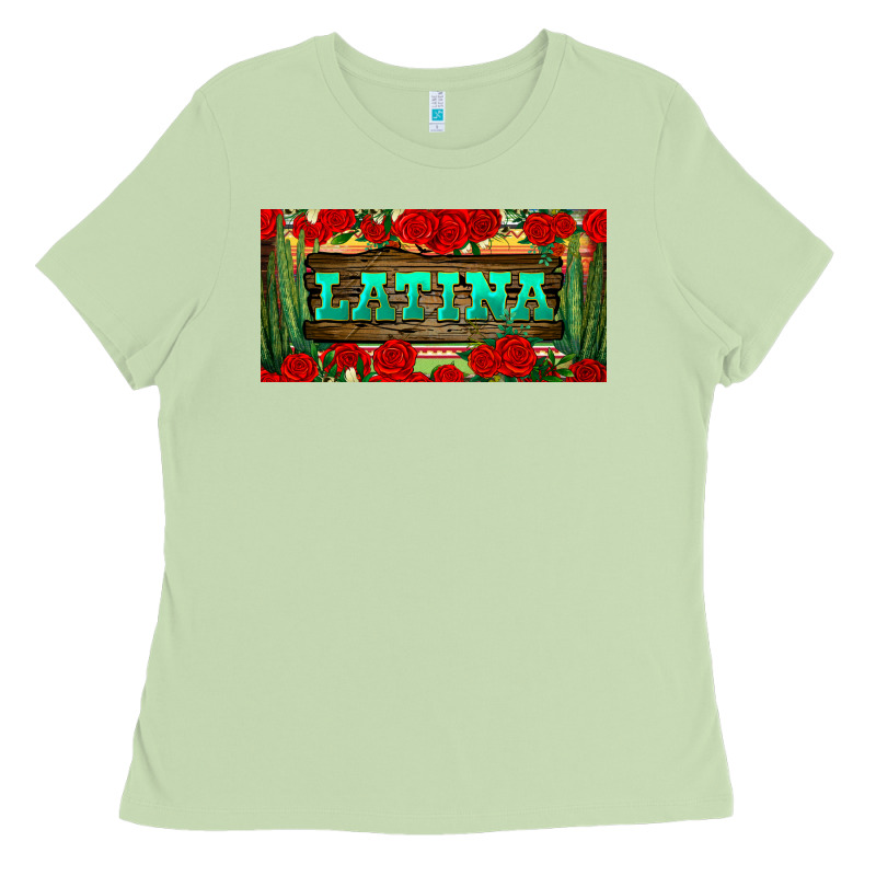 Latina License Plate Ladies Tee by BundleAndBundleShop | Teevron