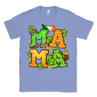 Colony Blue St. Patrick's Day mama Classic Tee - OliviaCreatesArt