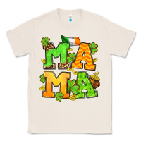 Natural St. Patrick's Day mama Classic Tee - OliviaCreatesArt