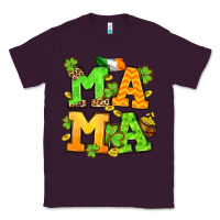 Plum St. Patrick's Day mama Classic Tee - OliviaCreatesArt