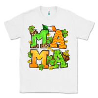 White St. Patrick's Day mama Classic Tee - OliviaCreatesArt