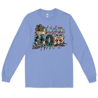 Colony Blue best dog mom ever Long Sleeve Tee - SublimationCraftShop