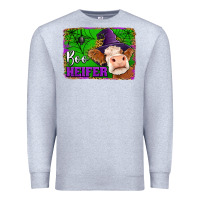 Heather Grey boo heifer Premium Sweatshirt - Jasminsmagicworld