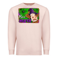 Pale Pink boo heifer Premium Sweatshirt - Jasminsmagicworld