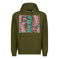 Army Green cherry blossoms mama tumbler Premium Hoodie - Artiststas