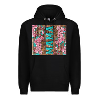 Black cherry blossoms mama tumbler Premium Hoodie - Artiststas