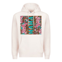 Pale Pink cherry blossoms mama tumbler Premium Hoodie - Artiststas