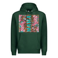 Sports Green cherry blossoms mama tumbler Premium Hoodie - Artiststas