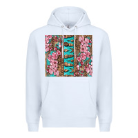 White cherry blossoms mama tumbler Premium Hoodie - Artiststas