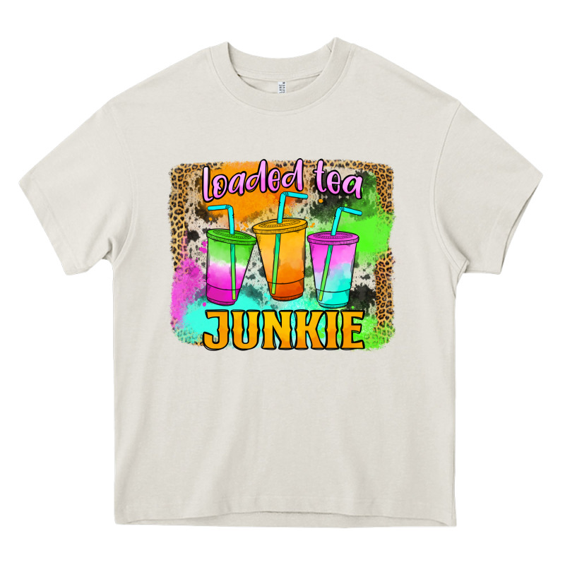 Loaded Tea Junkie Heavy Core Tee by Jasminsmagicworld | Teevron