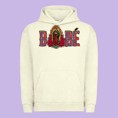 Bebe Our Lady Of Guadalupe Urban Hoodie Designed By Jasminsmagicworld