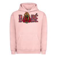 Pigment Salmon Bebe Our Lady Of Guadalupe Urban Hoodie - Jasminsmagicworld