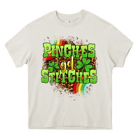Cream St. Patrick's Day Pinches get stitches Heavy Core Tee - OliviaCreatesArt