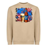 Mushroom Just Here For The Light Heavyweight Sweatshirt - Jasminsmagicworld