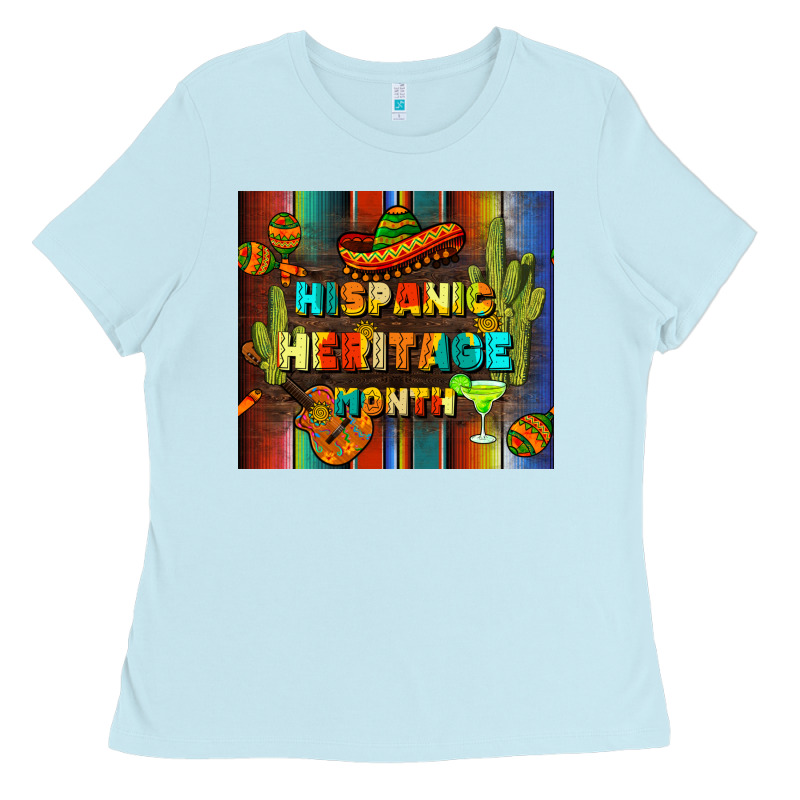 Hispanic Heritage Month Tumbler Ladies Tee by BundleAndBundleShop | Teevron