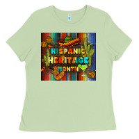 Matcha hispanic heritage month tumbler Ladies Tee - BundleAndBundleShop