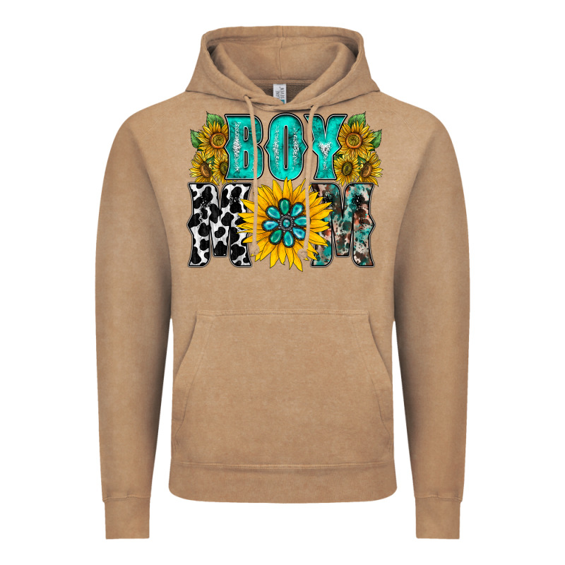 Boy Mom Vintage Hoodie by RacoonDesign | Teevron