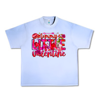Grape Ice Mommy's Little Valentine Urban Heavy Tee - CowhideDigitalArt