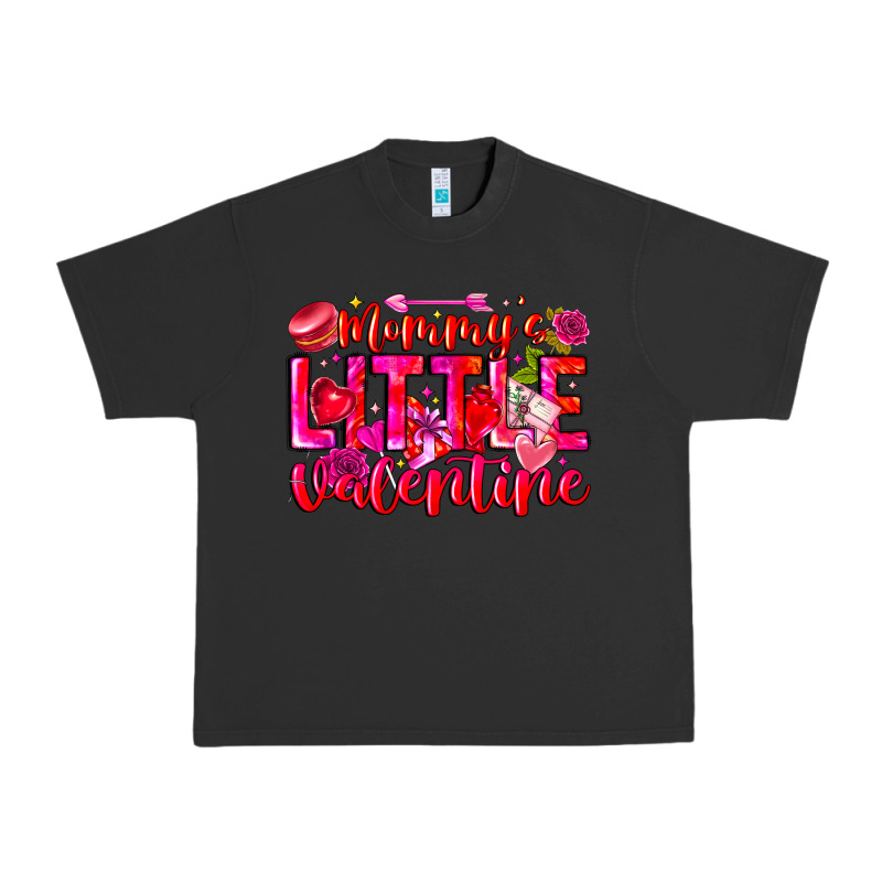 Mommy's Little Valentine Urban Heavy Tee by CowhideDigitalArt | Teevron