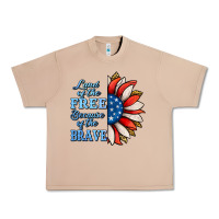 Burro Patriotic Sunflower Urban Heavy Tee - Jasminsmagicworld