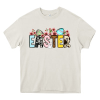 Cream Western Easter Heavy Core Tee - OliviaCreatesArt