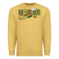 Antique Gold st patrick's day nurse Premium Sweatshirt - RanaPortraitStore