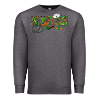 Charcoal Heather st patrick's day nurse Premium Sweatshirt - RanaPortraitStore
