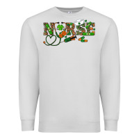 Dove Grey st patrick's day nurse Premium Sweatshirt - RanaPortraitStore