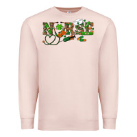 Pale Pink st patrick's day nurse Premium Sweatshirt - RanaPortraitStore