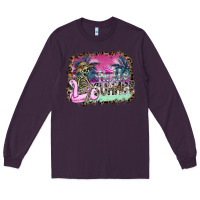 Plum hello summer Long Sleeve Tee - SublimationCraftShop