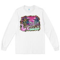 White hello summer Long Sleeve Tee - SublimationCraftShop