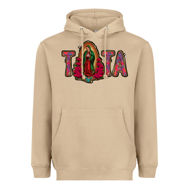 Tata Lady Of Guadalupe Heavyweight Hoodie by Jasminsmagicworld | Teevron