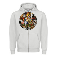 Dove Grey Oh Holy Night Christmas Zipper Hoodie - RanaPortraitStore