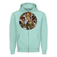 Seafoam Oh Holy Night Christmas Zipper Hoodie - RanaPortraitStore
