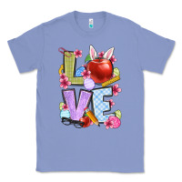 Colony Blue Easter love Teacher Classic Tee - OliviaCreatesArt