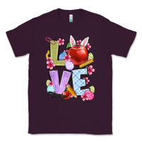 Plum Easter love Teacher Classic Tee - OliviaCreatesArt