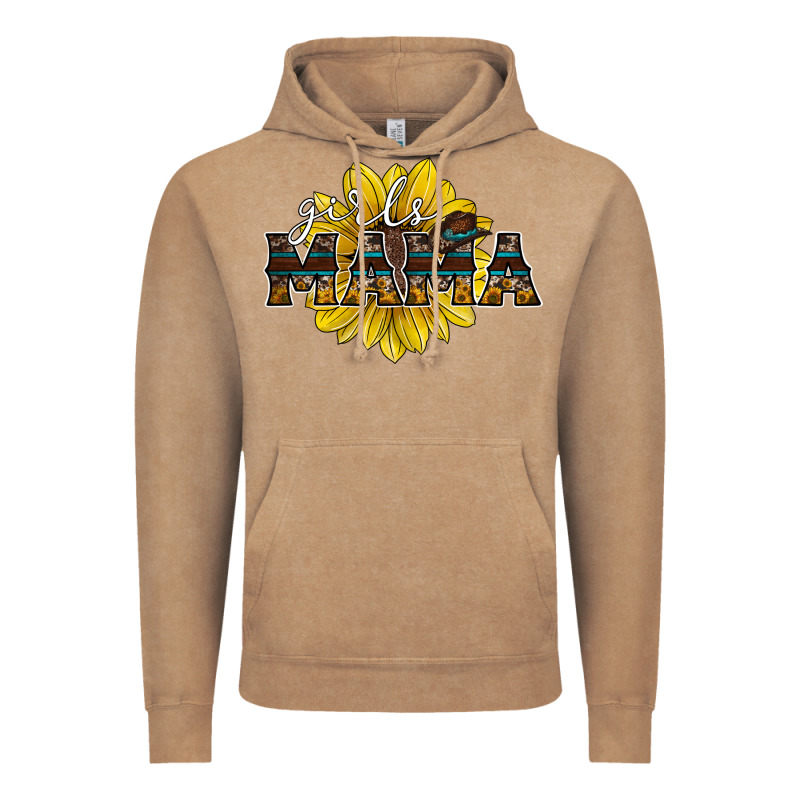 Girls Mama Sunflower Vintage Hoodie by RacoonDesign | Teevron