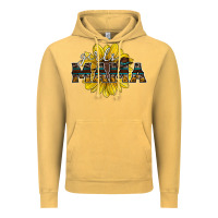 Vintage Mustard girls mama sunflower Vintage Hoodie - RacoonDesign