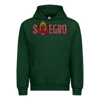 Forest Green Suegro Our Lady Of Guadalupe Urban Hoodie - Jasminsmagicworld
