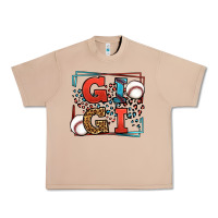 Burro Baseball gigi leopard frame Urban Heavy Tee - LillyAllenDesigns